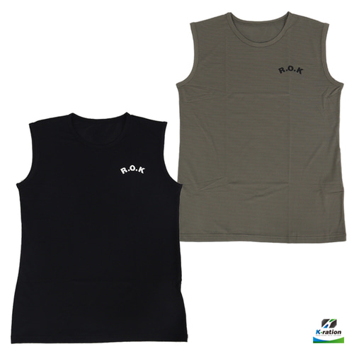 (케이레이션) ROKA 코리아아미 스포츠 민소매 티셔츠 / 로카 나시티 헬스복 스포츠웨어
